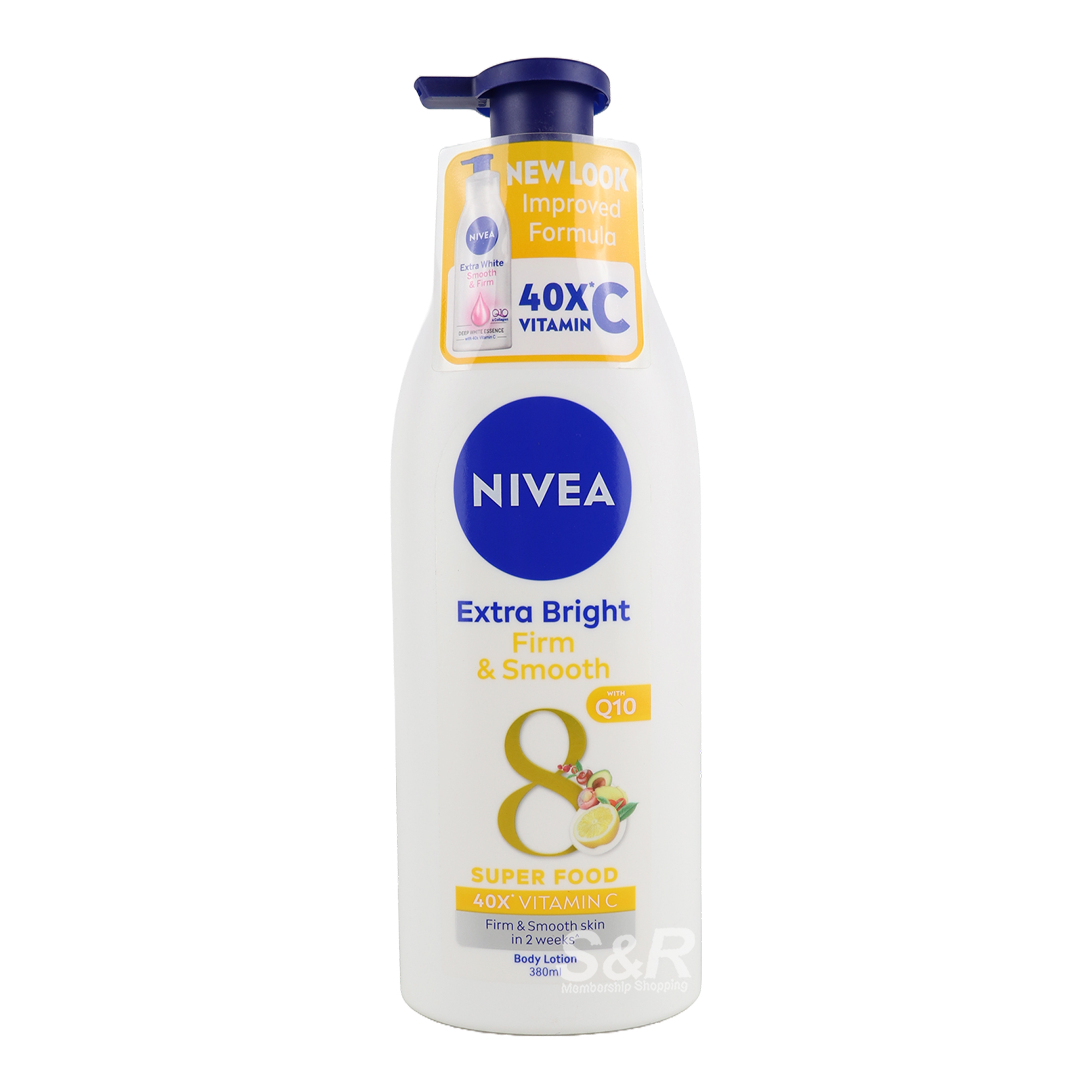 Nivea Extra White Smooth & Firm Body Lotion 380mL